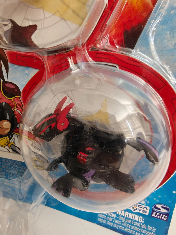 Bakugan Darkus Viper Helios + Metalfencer Trap BakuSteel New Vestroia Sealed