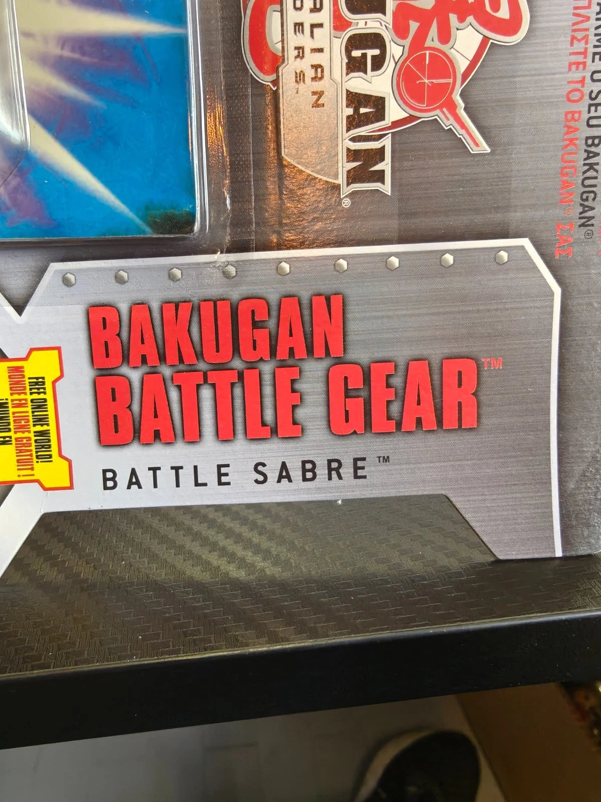 Bakugan - Battle Gear Battle Sabre Vintage 2009/10/11 Spin Master Sealed Booster