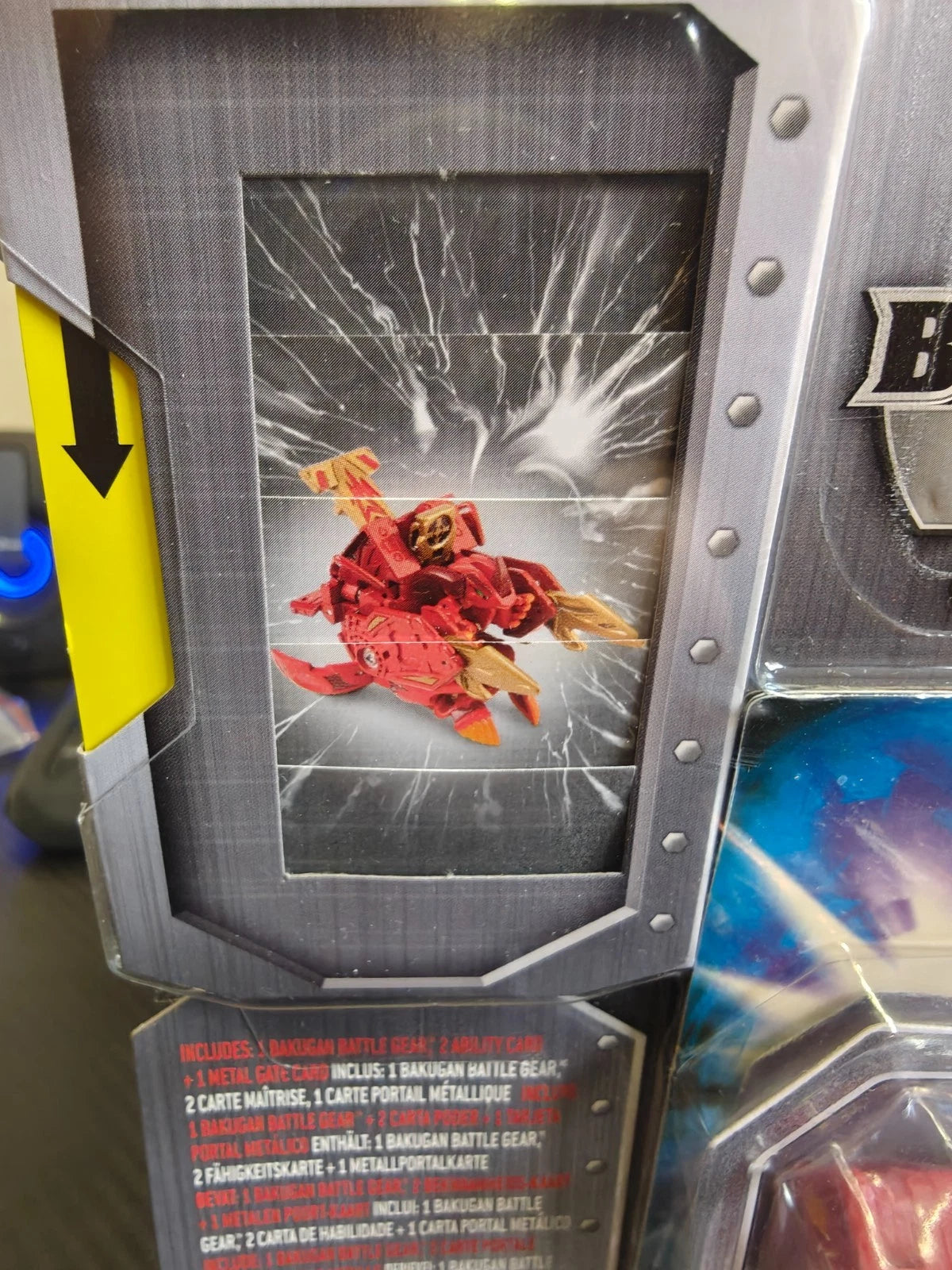 Bakugan - Battle Gear Battle Sabre Vintage 2009/10/11 Spin Master Sealed Booster