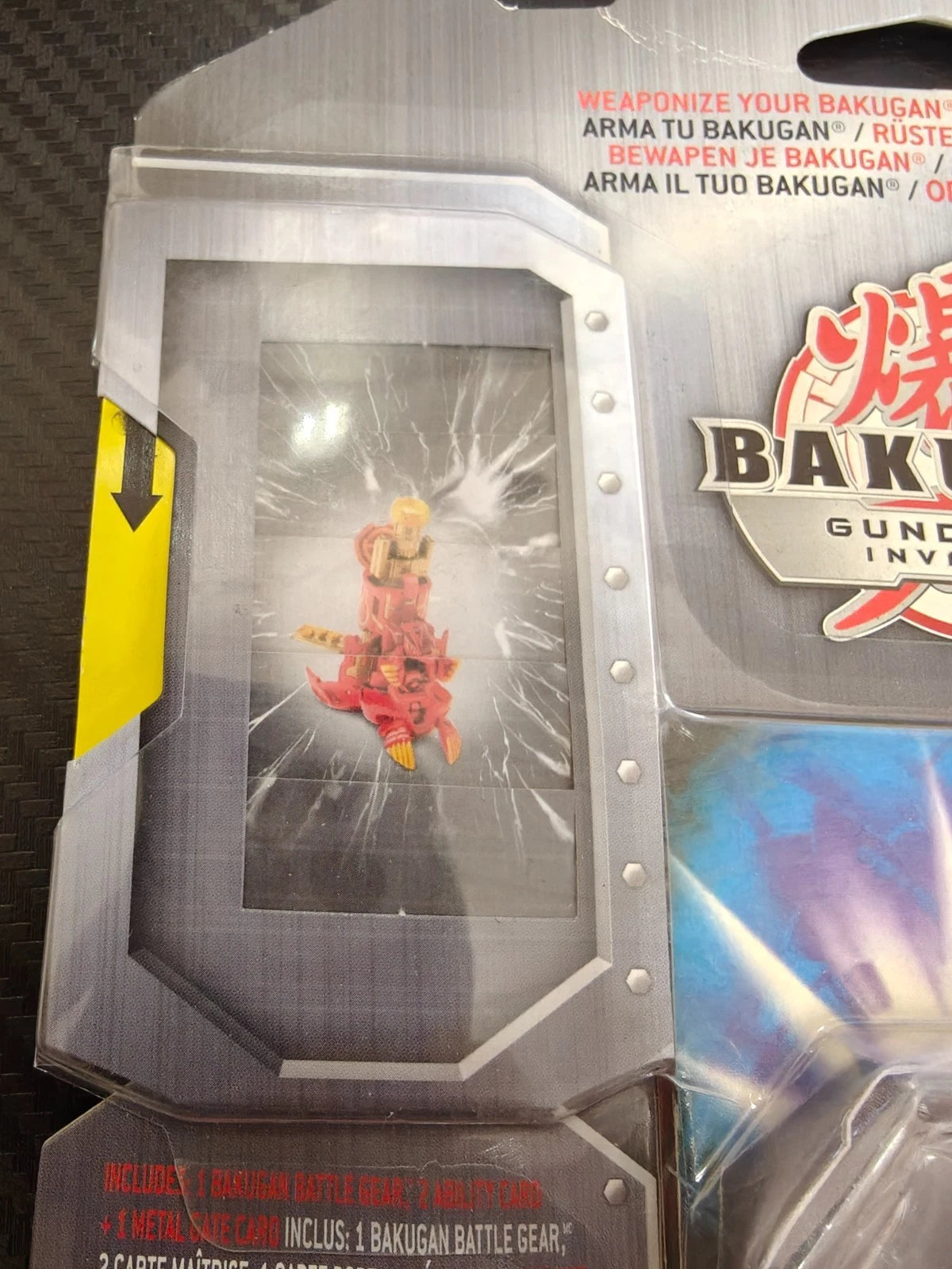 Bakugan - Battle Gear Zukantor Vintage 2009/10/11 Spin Master Sealed Booster Pac