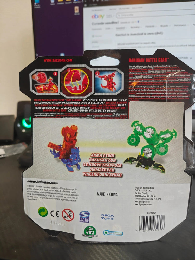 Bakugan - Battle Gear Vilantor Gear Vintage 2009/10/11 Spin Master Sealed Booste