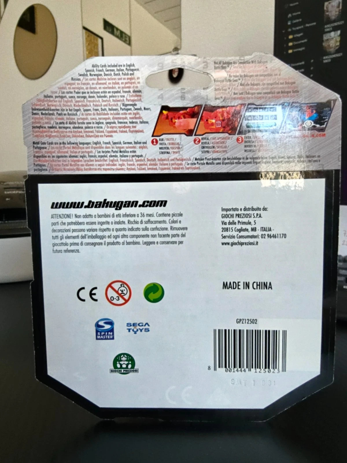Bakugan - Helix Dragonoid Subterra Vintage 2009/10/11 Spin Master Sealed Booster