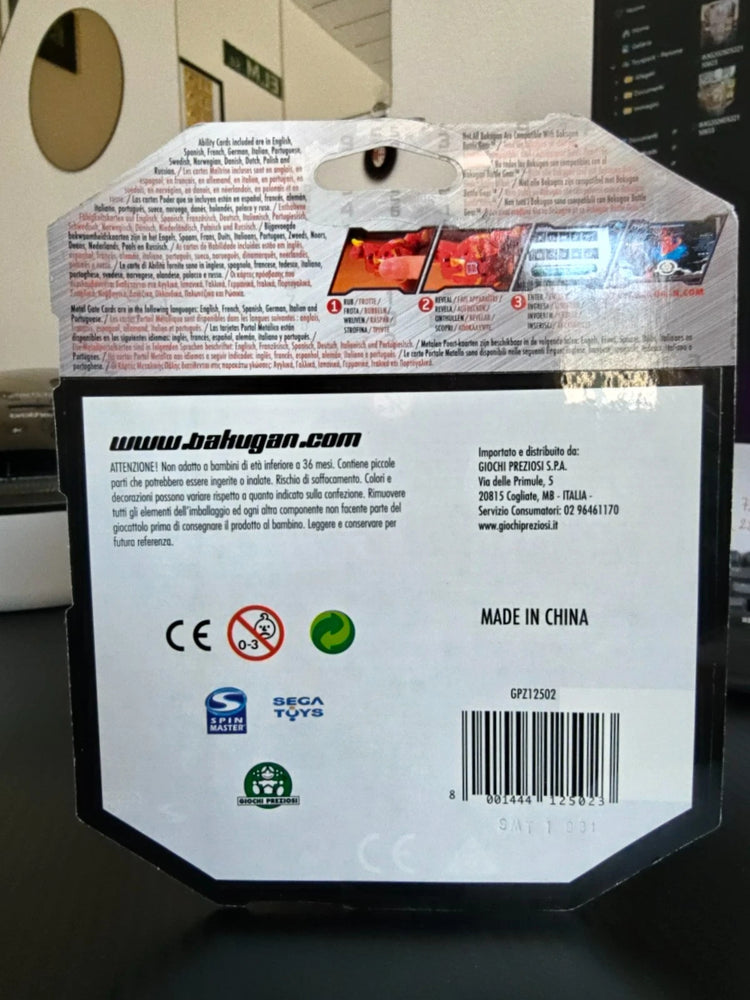 Bakugan - Helix Dragonoid Subterra Vintage 2009/10/11 Spin Master Sealed Booster