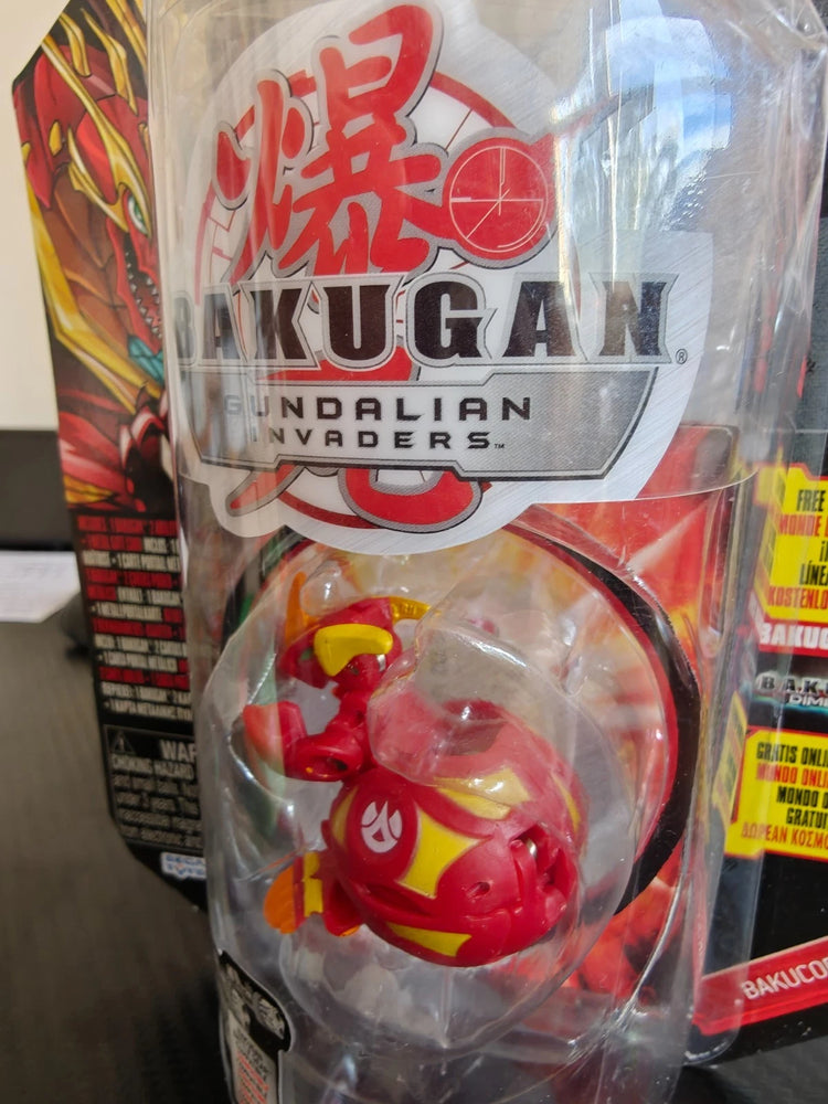 Bakugan - Helix Dragonoid Pyrus Vintage 2009/10/11 Spin Master Sealed Booster Pa