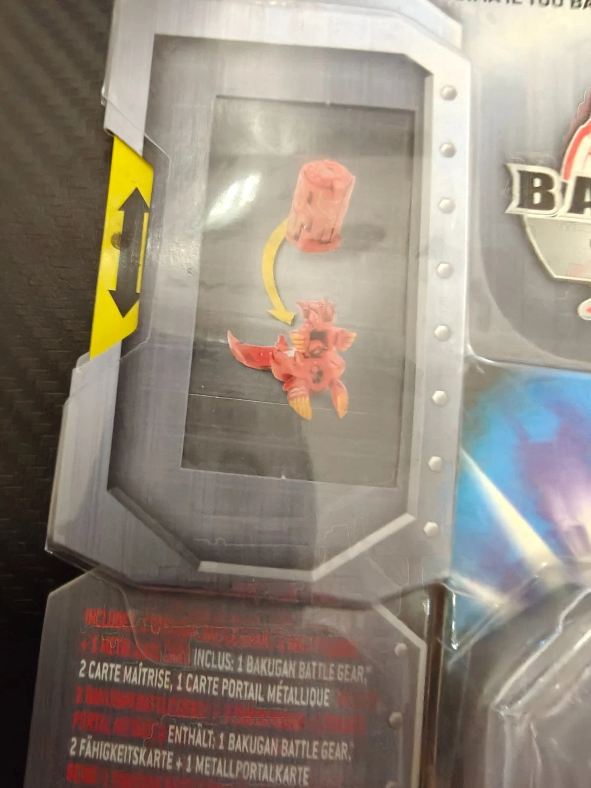 Bakugan - Battle Gear Zukantor Vintage 2009/10/11 Spin Master Sealed Booster Pac