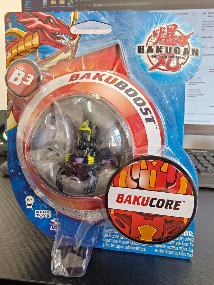 Bakugan - Ingram Darkus Vintage 2009/10/11 Spin Master Sealed Booster Pack