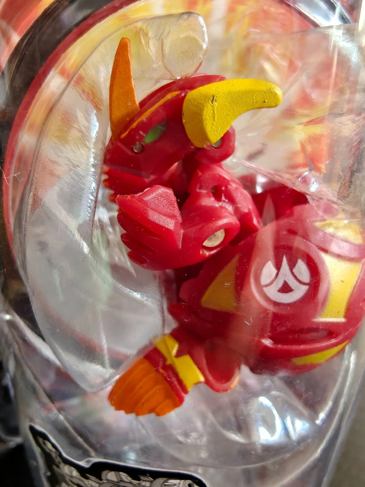Bakugan - Helix Dragonoid Pyrus Vintage 2009/10/11 Spin Master Sealed Booster Pa