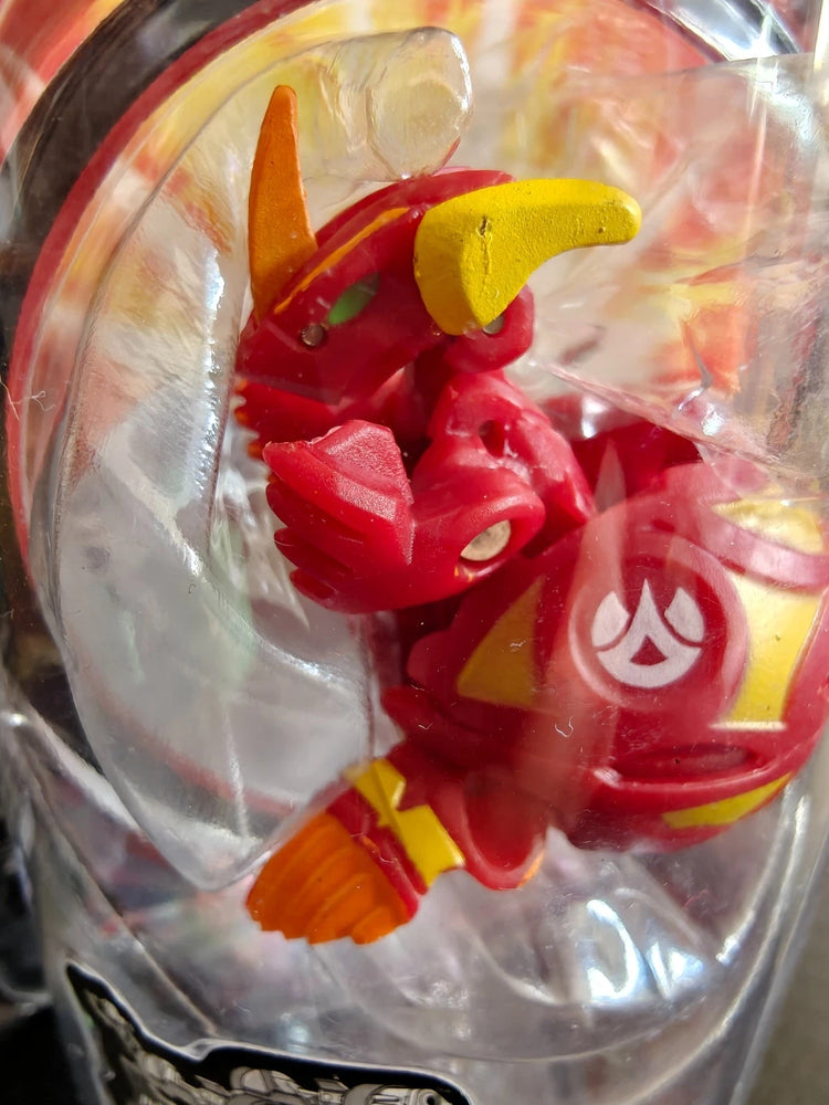 Bakugan - Helix Dragonoid Pyrus Vintage 2009/10/11 Spin Master Sealed Booster Pa