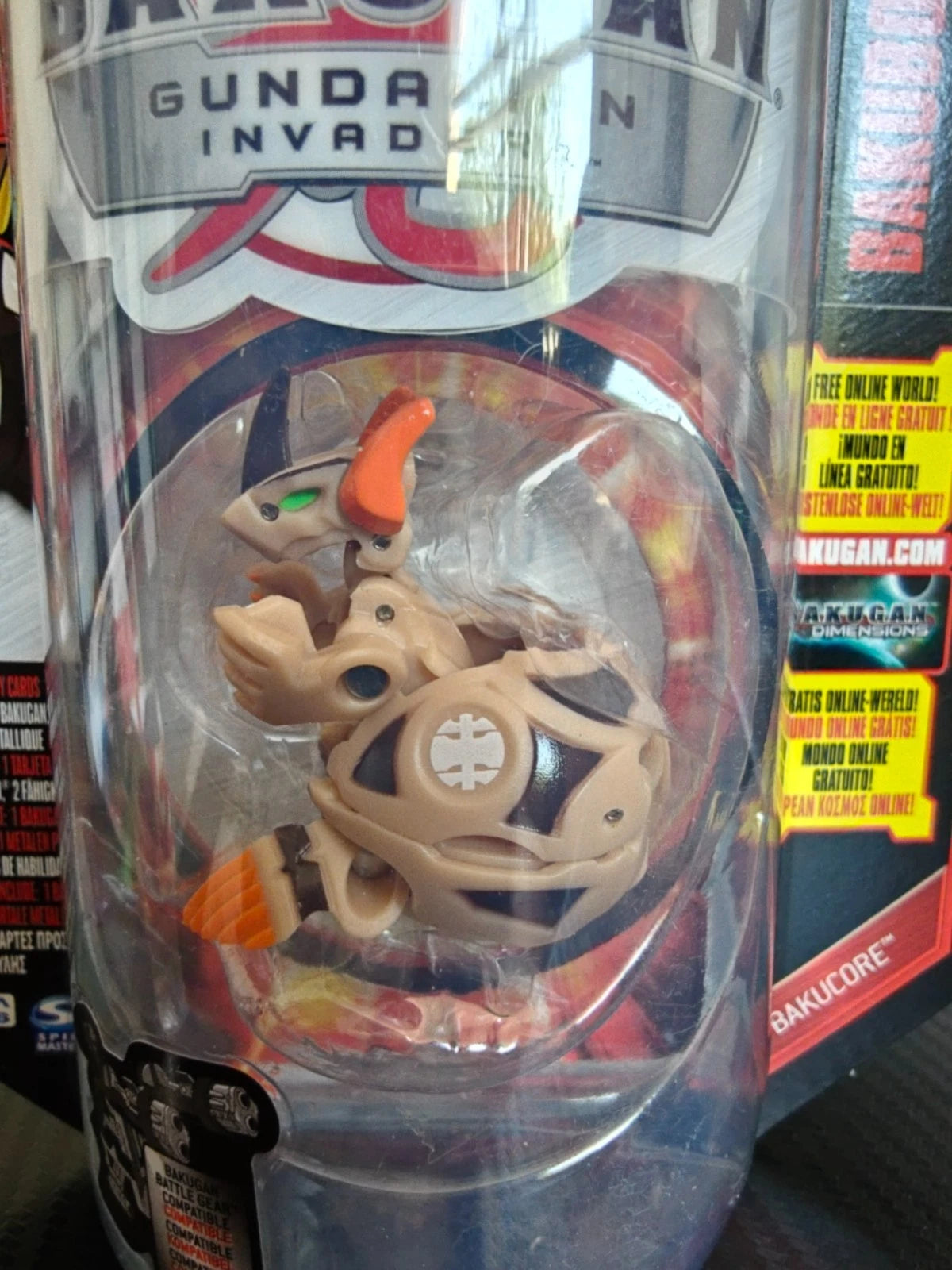 Bakugan - Helix Dragonoid Subterra Vintage 2009/10/11 Spin Master Sealed Booster