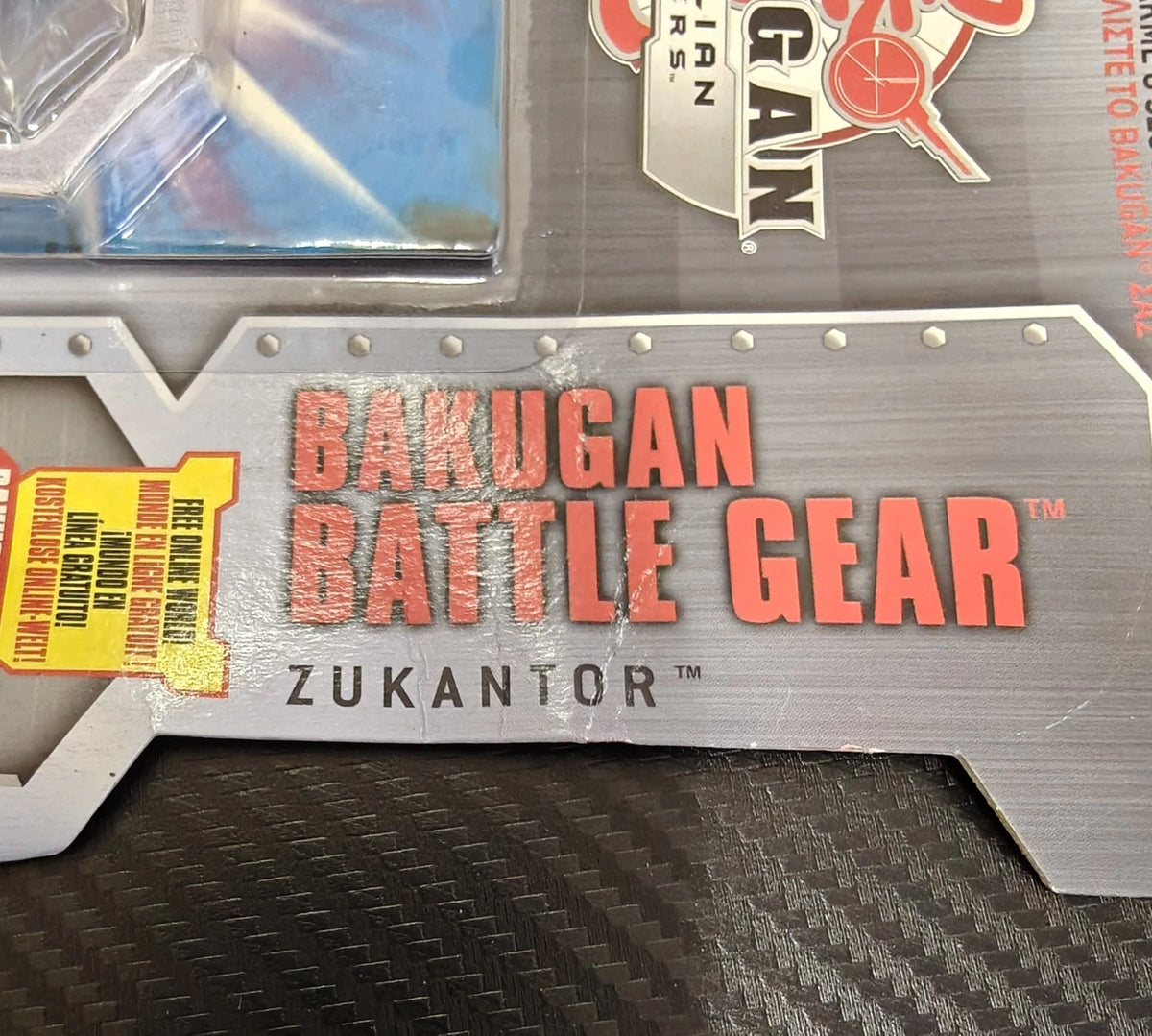 Bakugan - Battle Gear Zukantor Vintage 2009/10/11 Spin Master Sealed Booster Pac