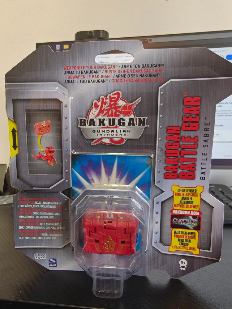Bakugan - Battle Gear Battle Sabre Vintage 2009/10/11 Spin Master Sealed Booster
