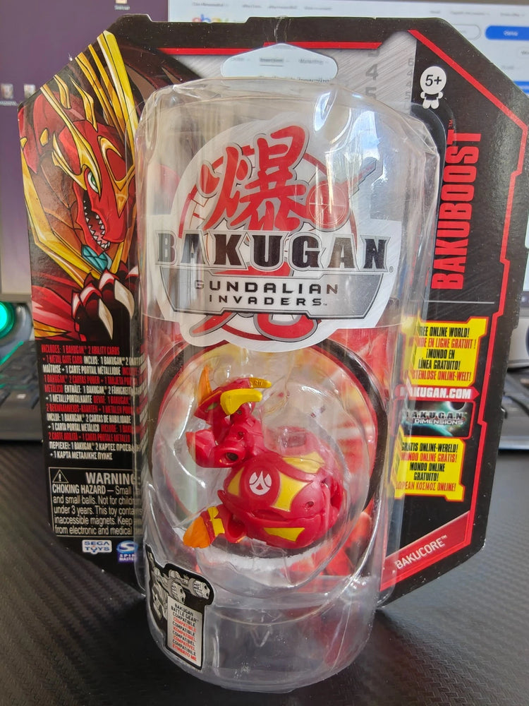 Bakugan - Helix Dragonoid Pyrus Vintage 2009/10/11 Spin Master Sealed Booster Pa