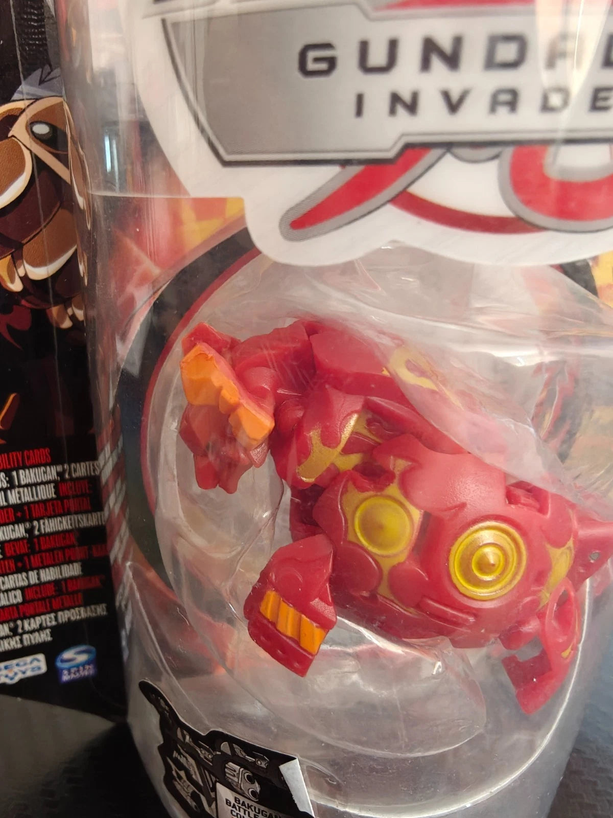 Bakugan - Sabator Pyrus Vintage 2009/10/11 Spin Master Sealed Booster Pack